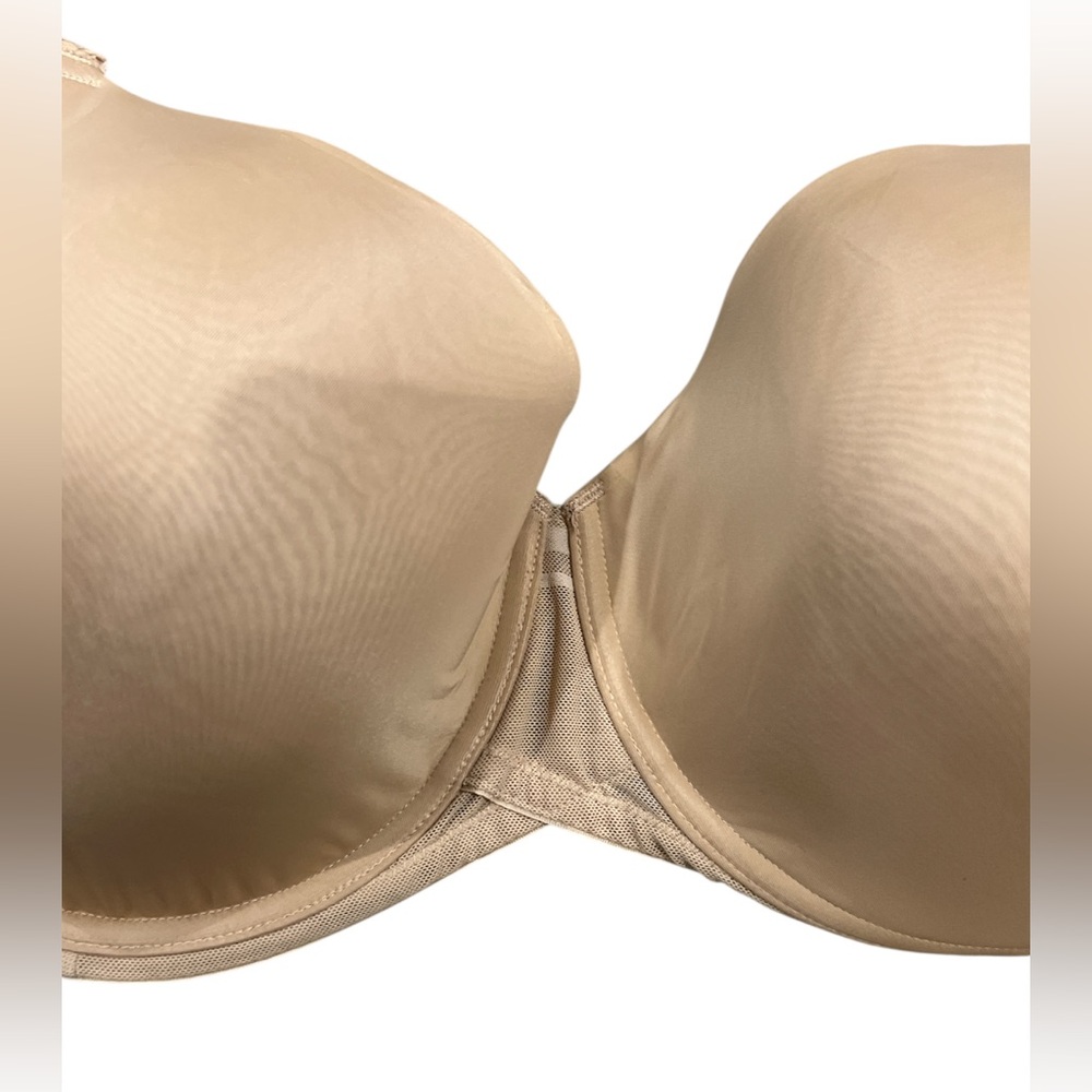 Paramour Lined Full Coverage Underwire Bra 42ddd - image 2